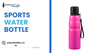 sports water bottle