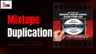 Mixtape Duplication