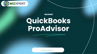 QuickBooks ProAdvisor