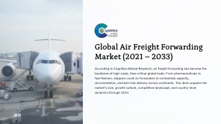 Air Freight Forwarding Market Report