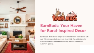 Horns & Harmony – Artistic Goat Home Décor by BarnBuds