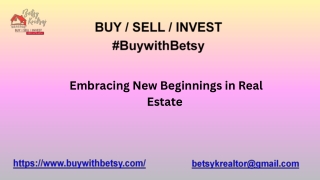 Embracing New Beginnings in Real Estate