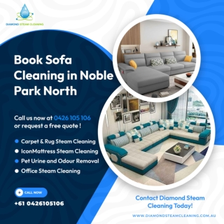 Book Sofa Cleaning in Noble Park North Today