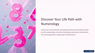Discover Your Life Path with Numerology: Decode Your Destiny Through Numbers