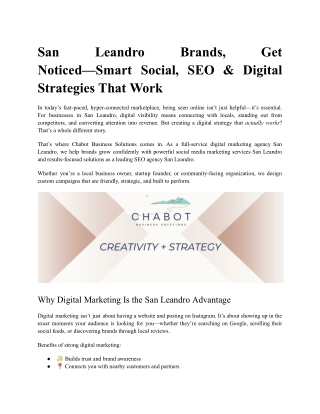 Chabot Business Solutions  PDF