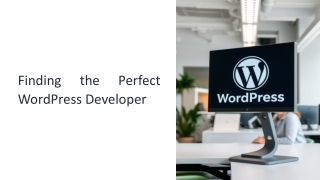 Finding the Perfect WordPress Developer