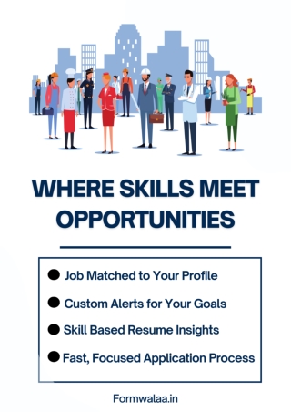 Where the skills meet opportunities- Formwalaa