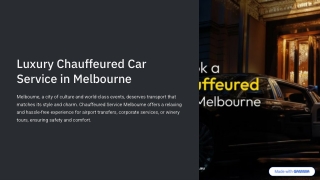Luxury-Chauffeured-Car-Service-in-Melbourne