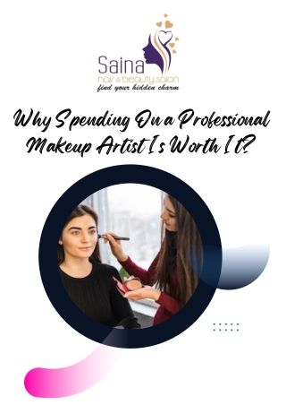 Why Spending On a Professional Makeup Artist Is Worth It