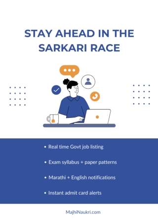 Stay Ahead in the Sarkari Job Race – MajhiNaukri.com
