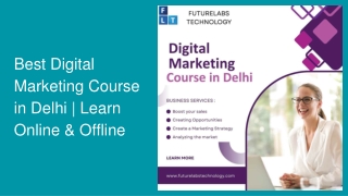 Best Digital Marketing Course in Delhi | Learn Online & Offline