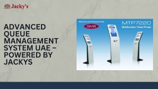Advanced Queue Management System UAE – Powered by Jackys