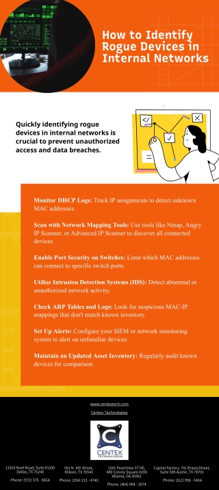 How To Identify Rogue Devices In Internal Networks