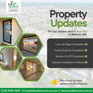 Koala Invest - Property updates