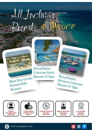 Best All Inclusive Resorts & Hotels in Mexico – Experience Luxury & Relaxation