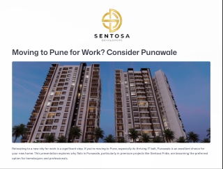 Moving to Pune for Work? Here's Why You Should Consider Flats in Punawale