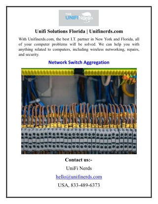 Unifi Solutions Florida Unifinerds.com