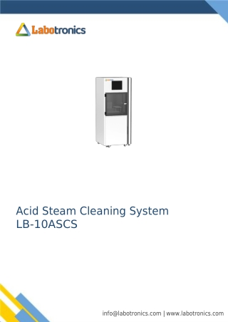 Acid-Steam-Cleaning-System-LB-10ASCS