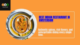 Exploring the Best Indian Restaurant in Amsterdam | Cuisine of India