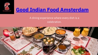 Discovering Good Indian Food in Amsterdam | Samrat Indian Restaurant