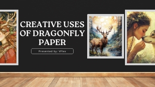 Creative Uses of Dragonfly Paper