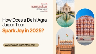 How Does a Delhi Agra Jaipur Tour Spark Joy in 2025