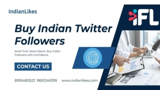 Buy Indian Twitter Followers - IndianLikes