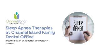 Get Personalized Dental Care That Helps You Rest Easy With Sleep Apnea Ventura