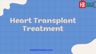 heart transplant trreatment
