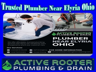 Trusted Plumber Near Elyria Ohio