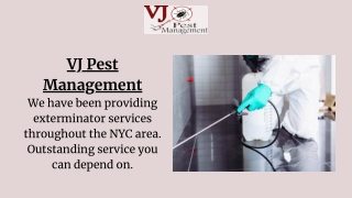 VJ Pest Management - Exterminator Services Upper Westside