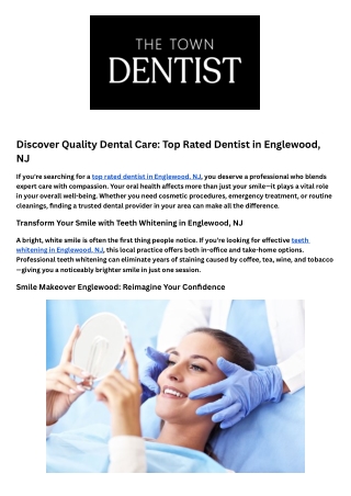 Smile Makeover Englewood