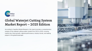 Waterjet Cutting System Market Report