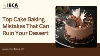 Top Cake Baking Mistakes That Can Ruin Your Dessert