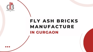 Fly Ash Bricks Manufacture In Gurgaon – By Chhikara Builders