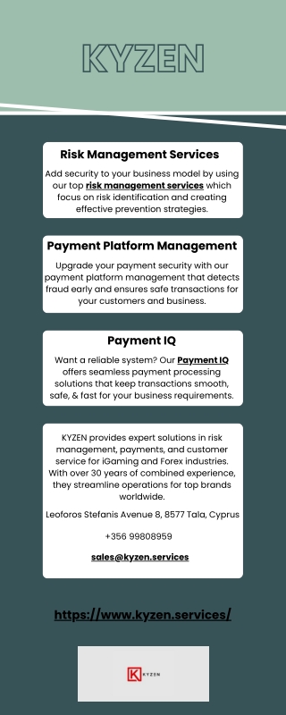 Risk Management Services