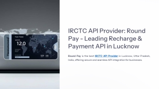 IRCTC API Provider – Power Your Travel Business with Round Pay