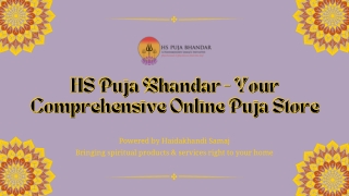 HS Puja Bhandar – Comprehensive Online Puja Store