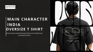 Main charachter India ppt