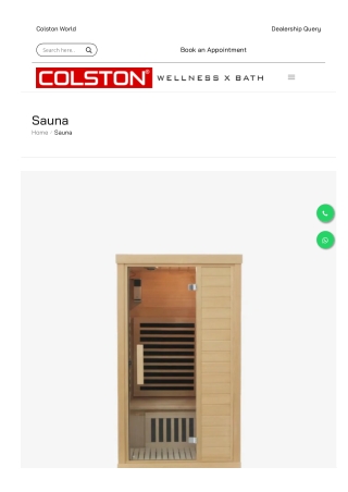 Sauna by Colston | Wellness Redefined