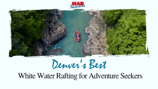 Denver’s Best White Water Rafting for Adventure Seekers