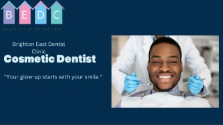 Cosmetic Dentist - Brighton East Dental Clinic