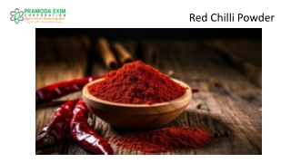 Red Chilli Powder