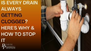 Is Every Drain Always Getting Clogged Here's Why & How to Stop It