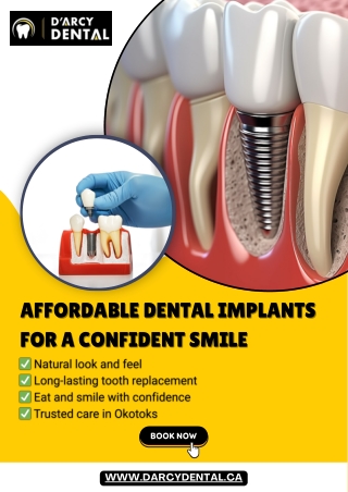 Affordable Dental Implants for a Confident Smile