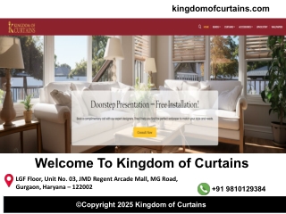 Elegant Sheer Curtains for Living Room – Kingdom of Curtains