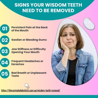 Signs Your Wisdom Teeth Need to Be Removed