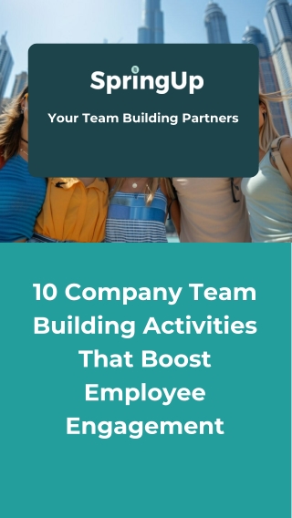 10 Company Team Building Activities That Boost Employee Engagement