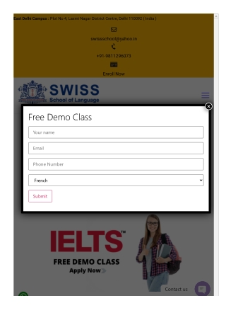 French Language Institute in Delhi