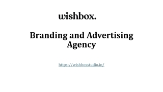 Branding and Advertising Agency